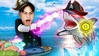 ฉลามตัวเดียวกิน ROBUX หมดเกลี้ยง! | Roblox Fish It