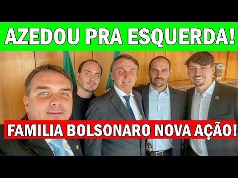 FAMILIA BOLSONARO tem NOVA AÇÃO, AZEDOU situação da ESQUERDA e olha o que CHEGOU LÁ...