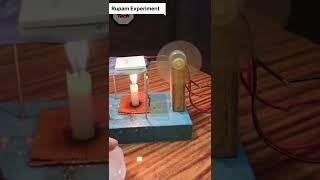 How to convert Heat energy to Electricity easily..#short