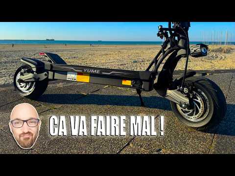 la meilleur trottinette électrique YUME ! dans un test complet  !