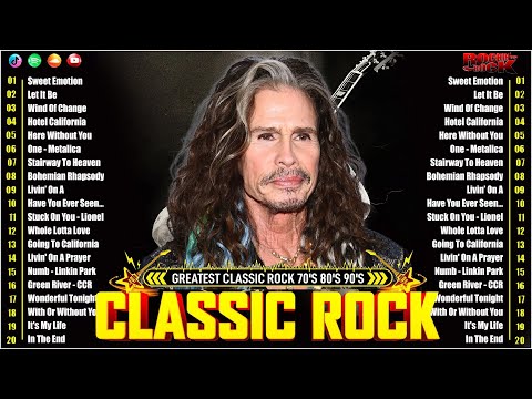 The Most Classic Rock Mix 70s and 90s | Classic Rock | Sweet Emotion, Dream On...