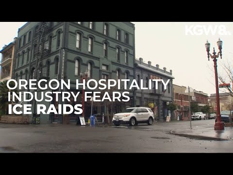 YouTube video thumbnail: Oregon Agriculture, Hospitality Industries Brace for ICE Raids' Far-Reaching Consequences