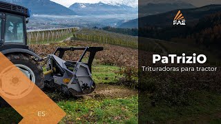 Video - FAE PaTriziO - La pequeña Trituradora para Tractor con tecnología Bite Limiter