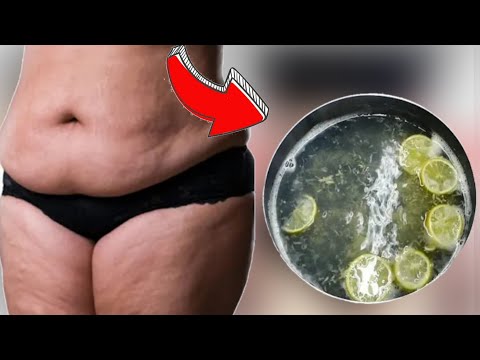 NO-DIET No-Exercise I Drink This 3X Time a day To Lose Belly Fat Fast At Home