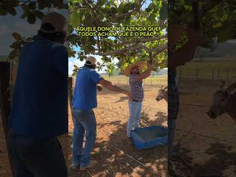 Fazendeiro que parece peรฃo de fazenda!๐