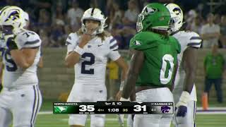 North Dakota at #17 Kansas State WILD ENDING | 2025 College Football