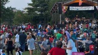 Before the Fireworks at Laurel Park