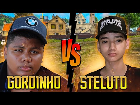STELUTO VS GORDINHO DO X1!! VALENDO VAGA NA LOS GRANDES FREE FIRE.