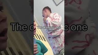 Two children with very different personalities.#child #funny #funnyvideos #baby