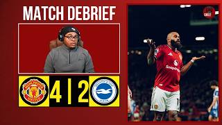 FORWARDS PAYING DIVIDENDS 🔴 MAN UTD 4-2 BRIGHTON MATCH REACTION