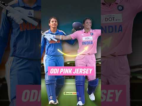 Kya India Team Ki ODI Jersey Ka Colour Change Ho Kar Pink Kar Diya Gya hai ? #shorts