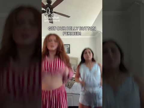 Harper’s Vlog To Get A Belly Piercing! #lolpodcast #piercing #vlog