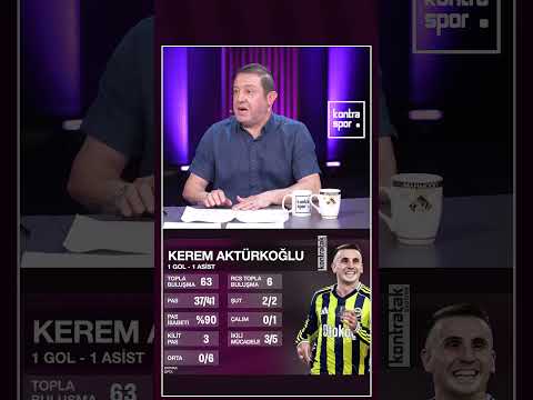 Nihat Kahveci: Kerem Aktürkoğlu, %90 pas isabetini çerçeve yaptırsın. Bu, çerçevelik.