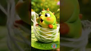 ¡El arte de la metamorfosis: De oruga a mariposa! 🐛🦋✨