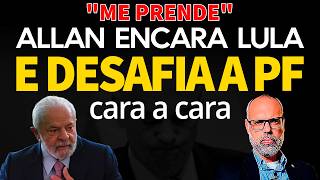 "ME PRENDE" – Allan dos Santos encara Lula nos EUA e desafia PF cara a cara