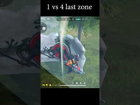 Awm 1 vs 4 Last zone | Freefire #shorts