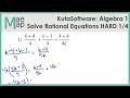 Rational Equations and Their Solutions