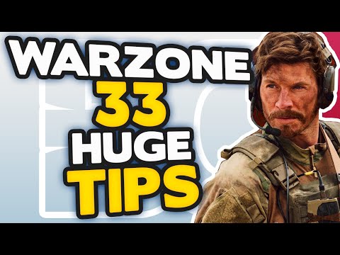 Warzone 33 HUGE tips to INSTANTLY get BETTER (Call of Duty Modern Warfare)