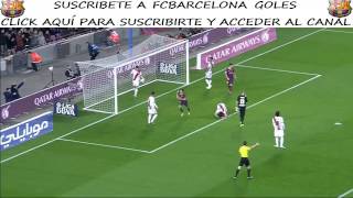 Gol de Pedro en el Barcelona vs Rayo Vallecano 4-0 Jornada 24