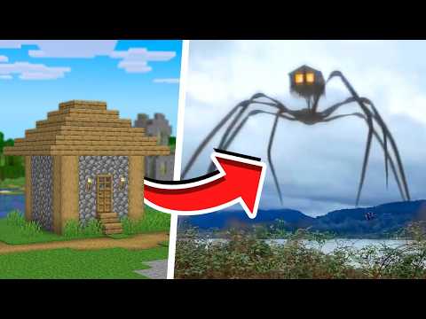 Mobs do Minecraft CAPTURADOS NA VIDA REAL