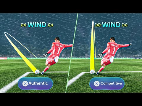 FC 26: Competitive vs Authentic Gameplay – Realism, Physics & Wind Effects Tested!