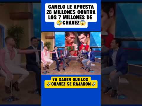 CANELO LE APUESTA A CHAVEZ TODA LA BOLSA #boxeo #boxing