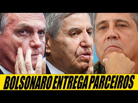 BOLSONARO ENTREGA PARCEIROS E CULPA HELENO E BRAGA NETO 🫡QUEM É VÍTIMA E O CULPADO?👀