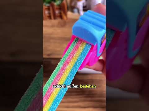 Ich habe Sour Belts unter dem Mikroskop untersucht