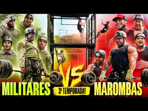 A TERCEIRA TEMPORADA CHEGOU! THE LAST DANCE! | Marombeiros Vs Militares