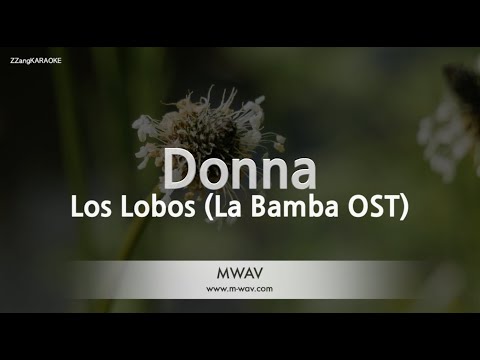 Los Lobos-Donna (La Bamba OST) (Karaoke Version)