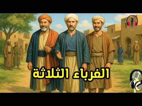 قصة الغرباء الثلاثة، من القصص المشوقة قبل النوم، ضع السماعات واستمع، سوق الحكايات والقصص