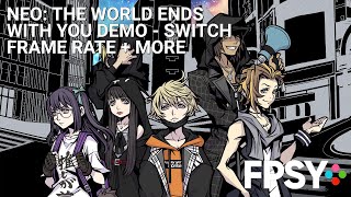 NEO: The World Ends with You Switch demo: frame rate and resolution revealed