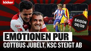 Abstiegskampf Pur: Als der KSC, Cottbus und Bielefeld um den Klassenerhalt kämpften | 2008/09