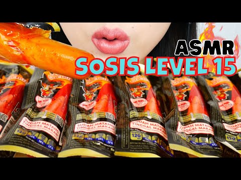 🔥ASMR SOSIS SULTAN EXTRA PEDAS, LEVEL 15! NAGIH GILE🥵