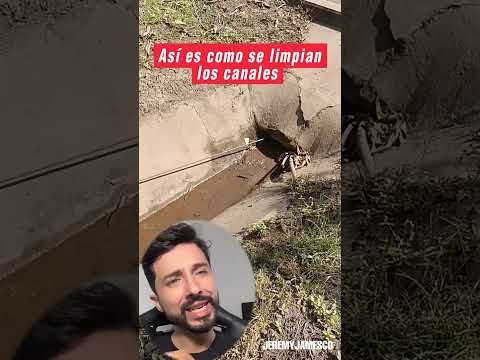Así se limpian los Canales