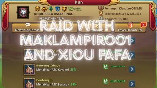 Akhirnya rr2 RAID lagi bersama Maklampir001 dan XIOU FAFA.