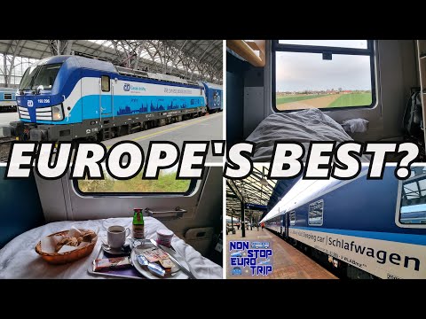 Poland to Czech Republic on a DELUXE Sleeper Train