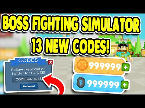 Boss Fighting Simulator Codes Wiki 07 2021 - roblox boss fighting simulator how to get runes