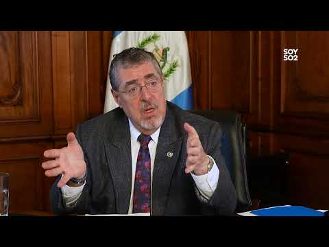 Entrevista con el presidente Bernardo Arévalo