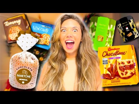 PROVANDO PANETONE MAIS BARATO vs MAIS CARO DO MERCADO 😱