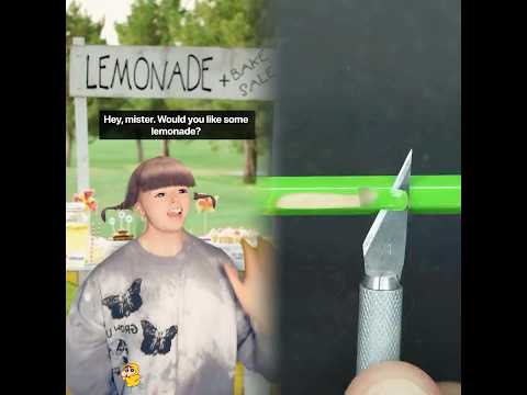 Girl Tries Selling Lemonade #Shorts