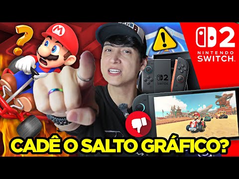 O Nintendo Switch 2 não demonstrou bons gráficos