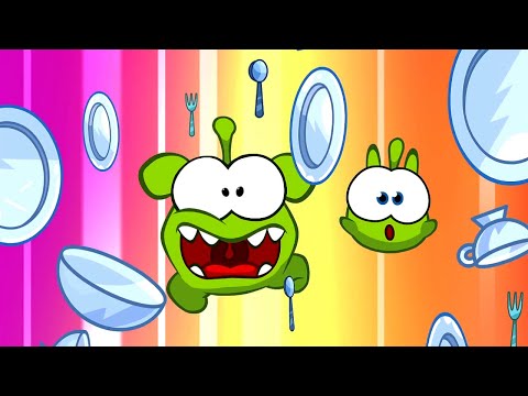 Om Nom Stories 💚 Wash Up 💚 Episode 8 Season 18 💚 Super Toons TV Cartoons