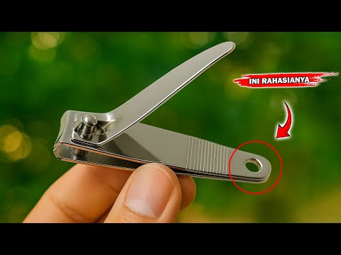 Jutaan orang belum tahu Fungsi Rahasia Gunting kuku ini😱!!
