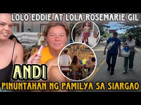 Andi Eigenmann to the rescue pamilya sa gulo nila ni Philmar agad nagflight ang SISTER, LOLO AT LOLA