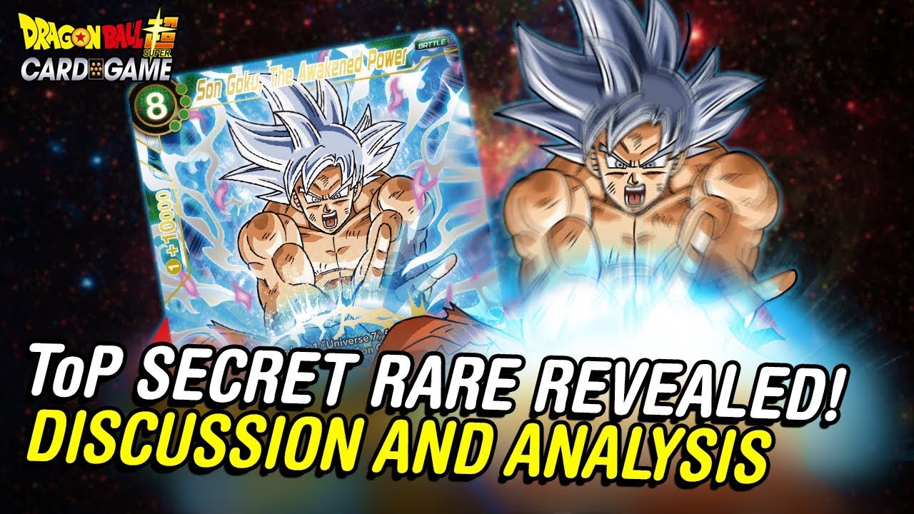 ToP SECRET RARE REVEALED! Discussion & Analysis | DBS CCG