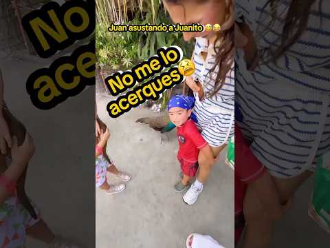 JUAN ASUSTANDO A JUANITO 😂🤪 | #jukilop #shorts #kimberlyloaiza