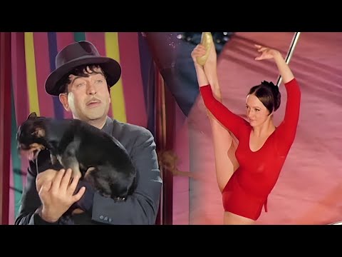 सर्कस में रशियन हेरोइन की करामते देख के चौक जाते हैं राज कपूर - Mera Naam Joker Movie Scene
