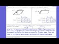 Area of Parallelograms, Triangles, and Trapezoids