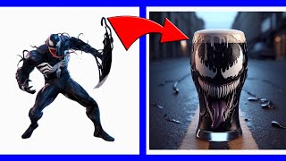 marvel super heros best 5 shorts (part 2) 💥😱 #marvel #avengers #deadpool #venom #ironman